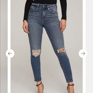 Good American Good Legs Cropped Jeans